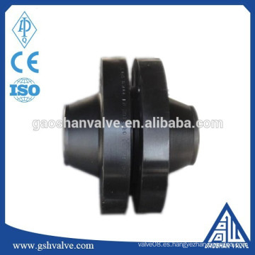 Brida de cuello de soldadura de acero forjado negro